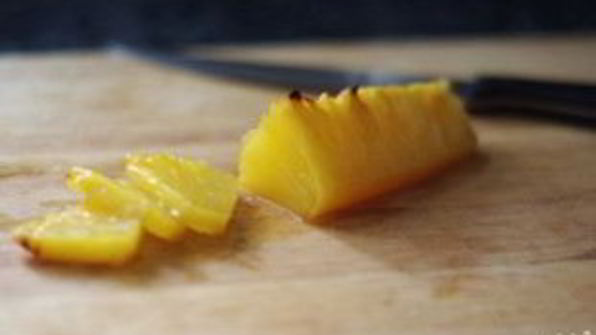 тарталетки с ананасом