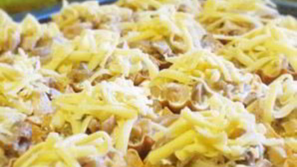 тарталетки с курицей и грибами