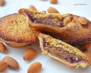 Тарталетки с лимонным франжипаном