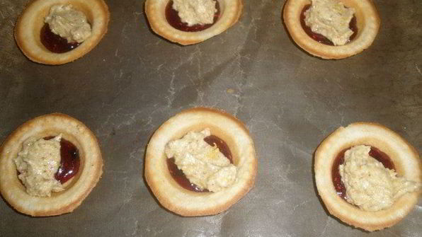 тарталетки с лимонным франжипаном