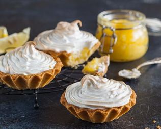 Тарталетки с лимонным кремом
