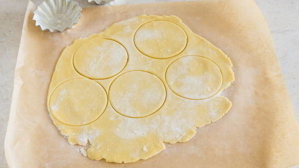 тарталетки с лимонным кремом