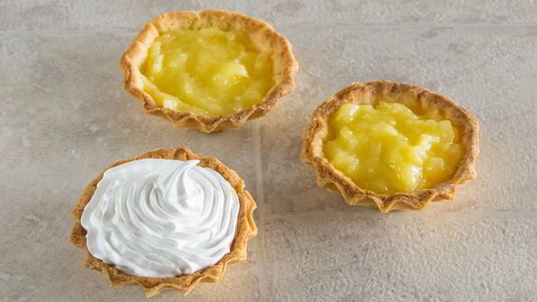 тарталетки с лимонным кремом