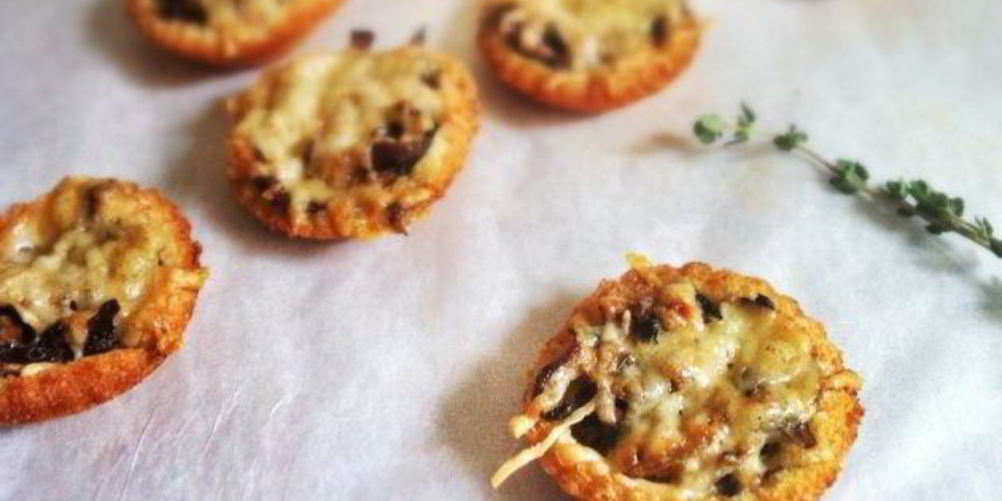 Рецепт тарталеток с маринованными грибами