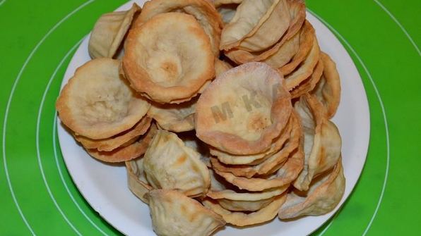 тарталетки с начинкой из крабовых палочек