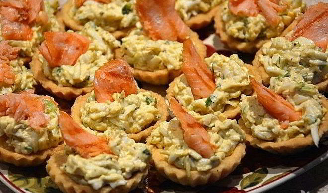 Тарталетки с начинкой