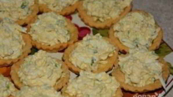 тарталетки с начинкой