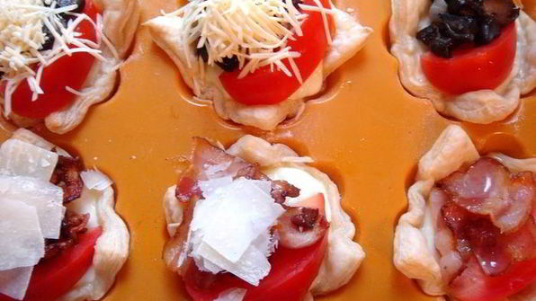 тарталетки с яйцом к завтраку