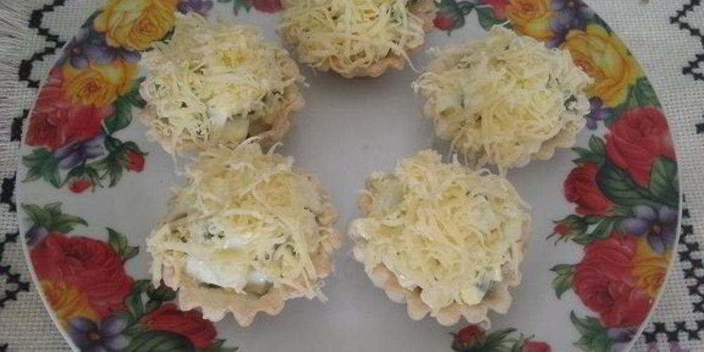 Рецепт тарталеток с языком