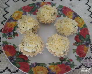 Тарталетки с языком