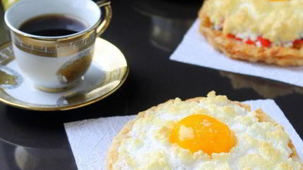 Тарталетки Солнышко в облаках