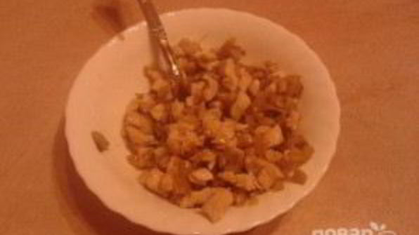 закрытые тарталетки с курицей и грибами