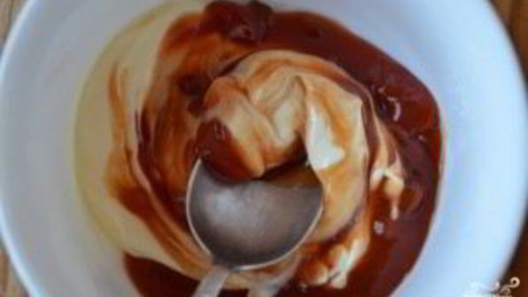 закуска с креветками в тарталетках