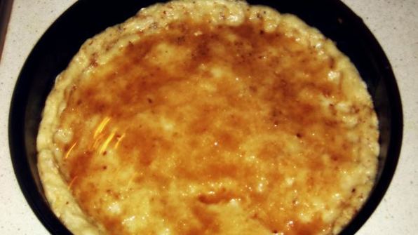 абрикосово-ананасовый тарт в карамели