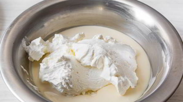 апельсиновый тарт со сливочным кремом