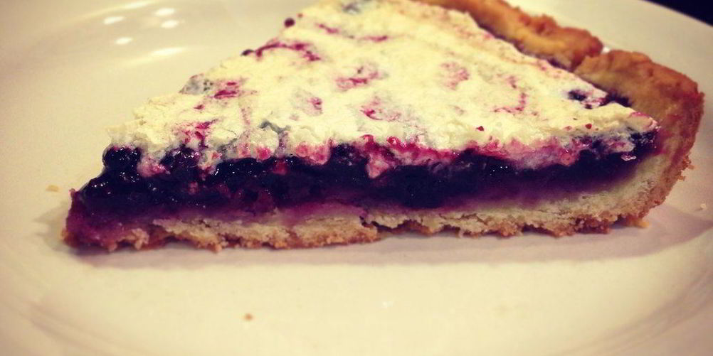 Рецепт черничного тарта