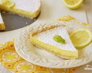 Французский лимонный тарт