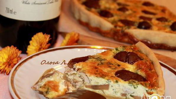 грибной тарт