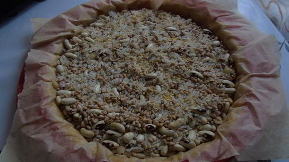 клубнично-кокосовый тарт