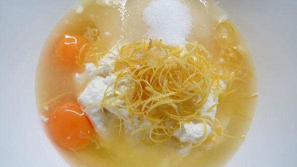 лимонный тарт с розмарином