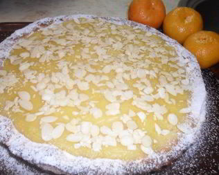 Мандариновый тарт