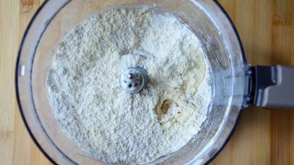 мини тарты с грибами и пармезаном