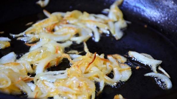 мини тарты с грибами и пармезаном