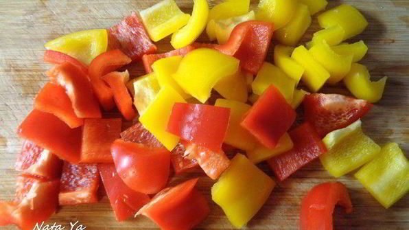 мини-тарты со сладким перцем