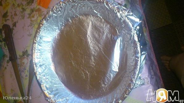 овсяный тарт с ежевикой