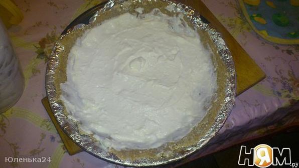 овсяный тарт с ежевикой