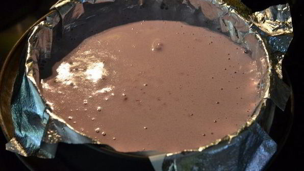 шелковый тарт с ежевикой