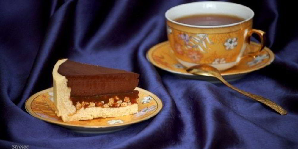 Рецепт шоколадна-карамельного тарт