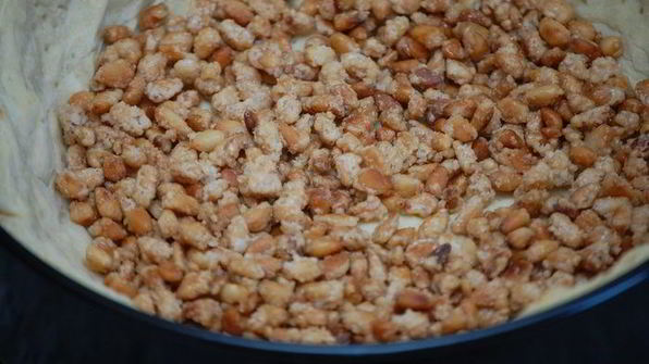 шоколадно-карамельный тарт