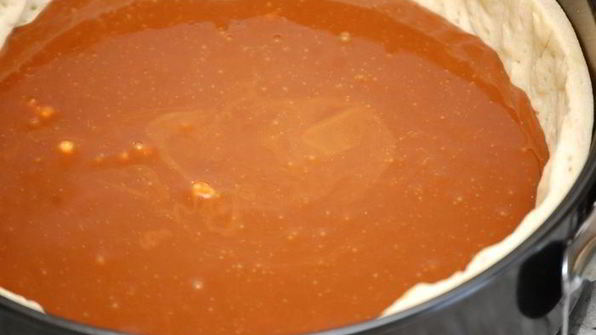 шоколадно-карамельный тарт