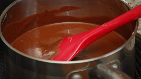 шоколадно-карамельный тарт