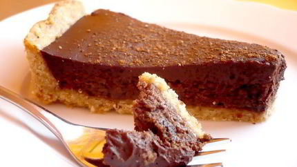 Шоколадно-сливочный тарт Только мысли все о нем и о нем