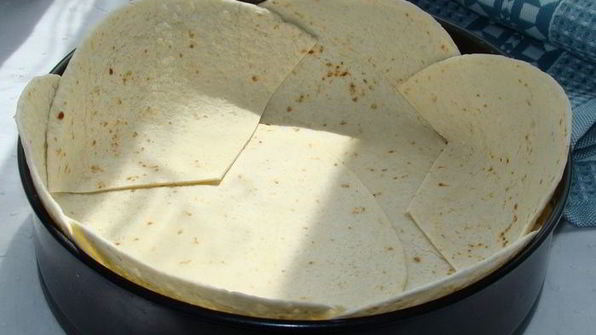 тарт с булгуром и грибами