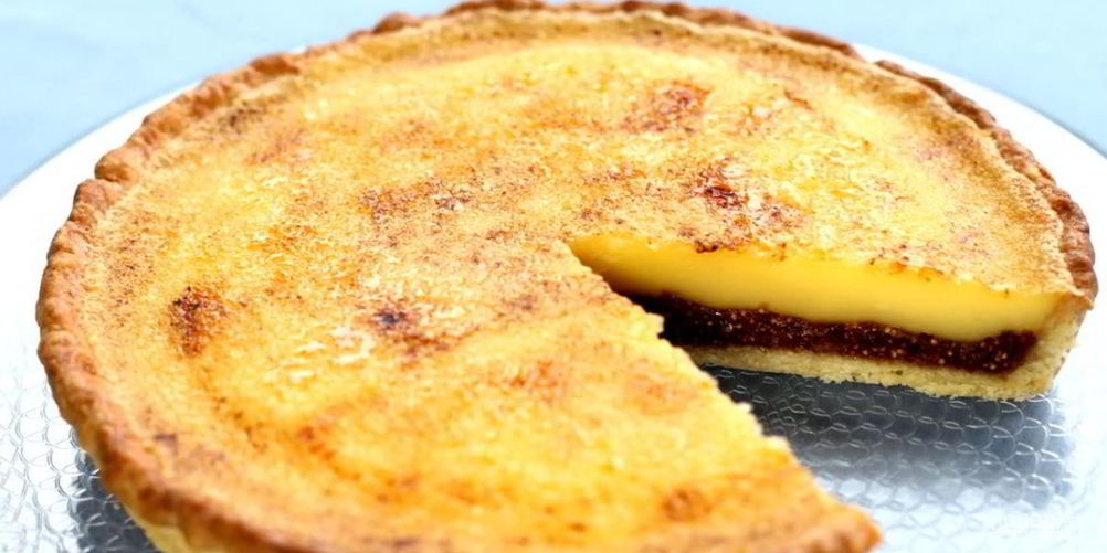 Рецепт тарта с инжиром и крем-брюле