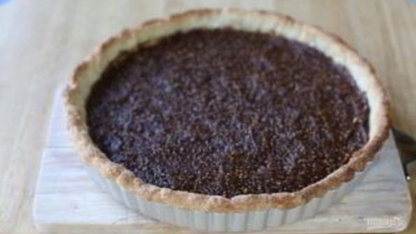 тарт с инжиром и крем-брюле