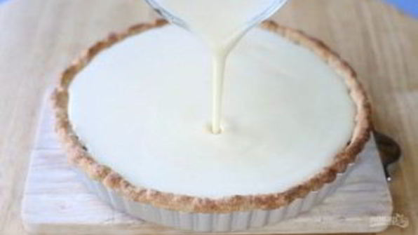 тарт с инжиром и крем-брюле