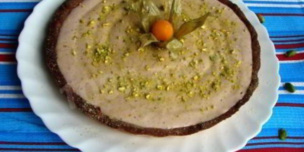 Рецепт тарта с клубничным джемом и муссом