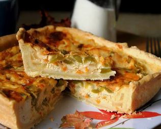 Тарт с курицей