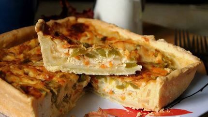 Тарт с курицей