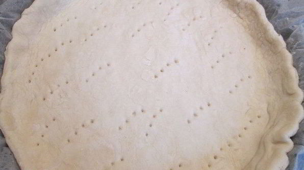 тарт с лососем и овощами