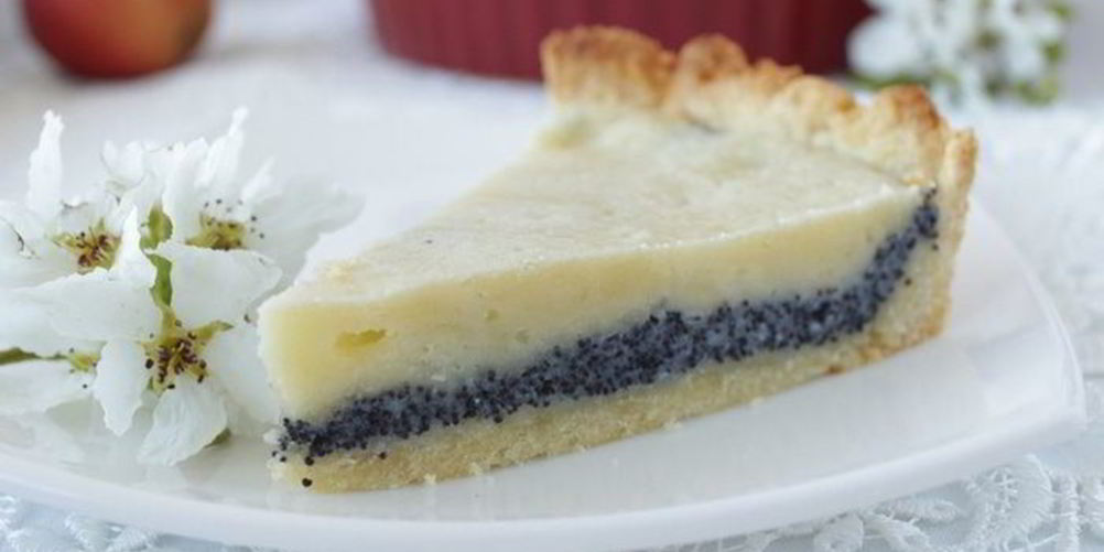 Рецепт тарта с маком и маскарпоне