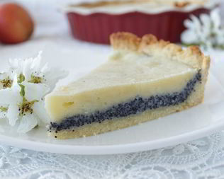 Тарт с маком и маскарпоне