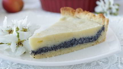 Тарт с маком и маскарпоне