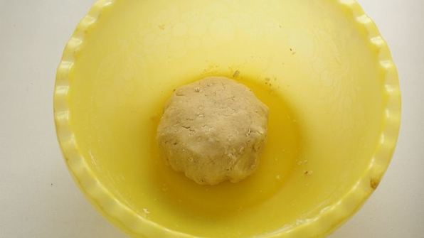 тарт с рикоттой и брусникой