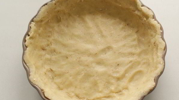 тарт с рикоттой и брусникой