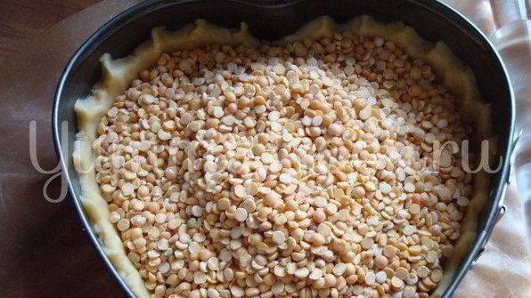 тарт с заварным сливочным белковым кремом